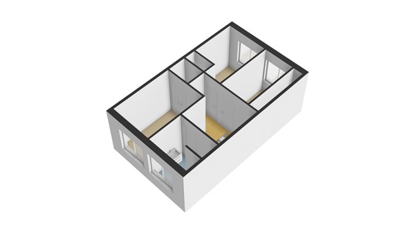 Beatrixweg 8, 2961 AA Kinderdijk - Eerste verdieping - 3D - Beatrixweg 8 te Kinderdijk.jpg