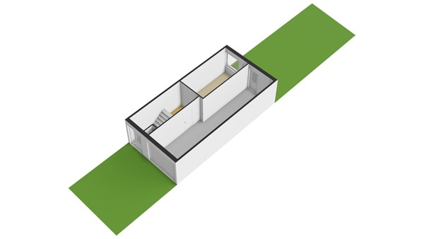 Da Costastraat 60, 2951 XB Alblasserdam - Perceelplattegrond - 3D - Da Costastrat 60 te Alblasserdam.jpg