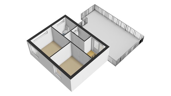 De Boezem 15, 2953 WB Alblasserdam - Plattegrond EV - 3D - De Boezem 15 te Alblasserdam.jpg