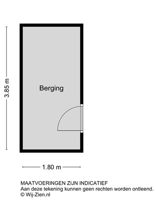 Oost Kinderdijk 233, 2953 CL Alblasserdam - Plattegrond BR - 2D - Oost Kinderdijk 233 te Alblasserdam.jpg
