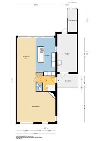 Ridderspoorhof 11, 3355 BG Papendrecht - Plattegrond BG - 2D - Ridderspoorhof 11 te Papendrecht.jpg