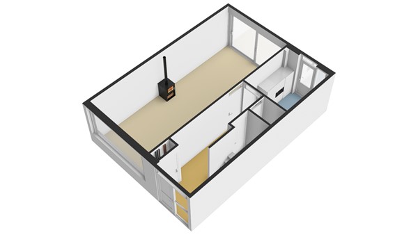 Vondellaan 126, 3351 HG Papendrecht - Begane grond - 3D - Vondellaan 126 te Papendrecht.jpg
