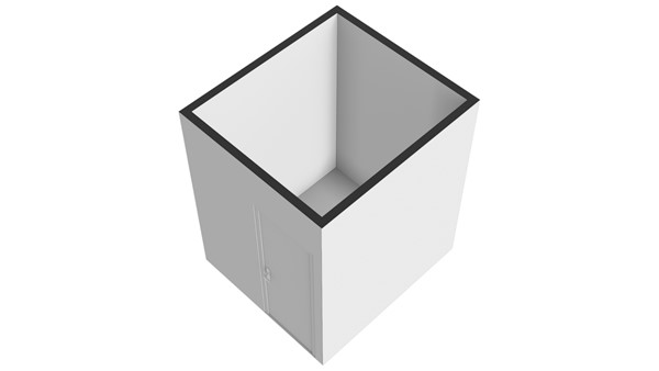 Oost Kinderdijk 149B, 2953 CK Alblasserdam - Plattegrond berging - 3D - Oost Kinderdijk 149-b te Alblasserdam.jpg