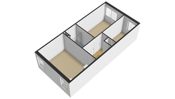 Ambachtsweer 13, 3363 JA Sliedrecht - Plattegrond 1E - 3D - Ambachtsweer 13 te Sliedrecht.jpg