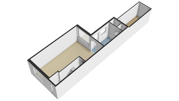 Wilde Woutstraat 10, 2951 VV Alblasserdam - Plattegrond BG - 3D - Wilde Woutstraat 10 te Alblasserdam.jpg