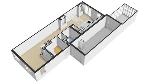 Raapzaadhof 2A, 2952 EG Alblasserdam - Plattegrond BG - 3D - Raapzaadhof 2-A te Alblasserdam.jpg