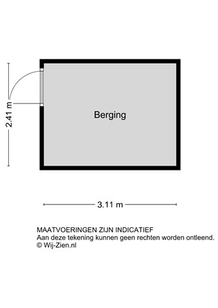Putstraat 24, 2959 CA Streefkerk - Plattegrond BR 2 - 2D - Putstraat 24 te Streefkerk.jpg