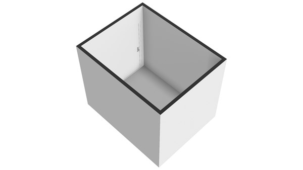 Putstraat 24, 2959 CA Streefkerk - Plattegrond BR 2 - 3D - Putstraat 24 te Streefkerk.jpg
