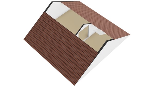 Tjalkstraat 7, 2957 GB Nieuw-Lekkerland - Plattegrond tweede verdieping - 3D- Tjalkstraat 7 in Nieuw-Lekkerland.jpg