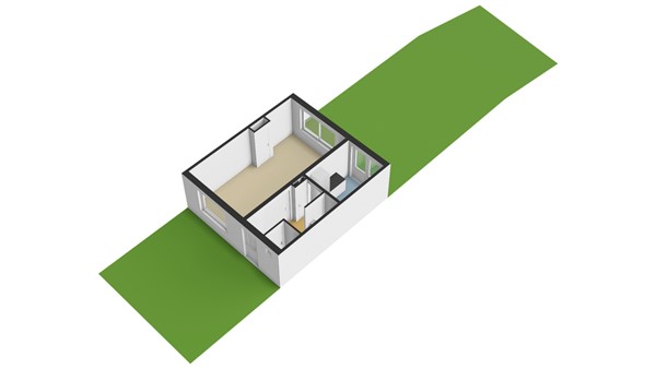 Tjalkstraat 7, 2957 GB Nieuw-Lekkerland - Perceel Tjalkstraat 7 in  Nieuw-Lekkerland.jpg