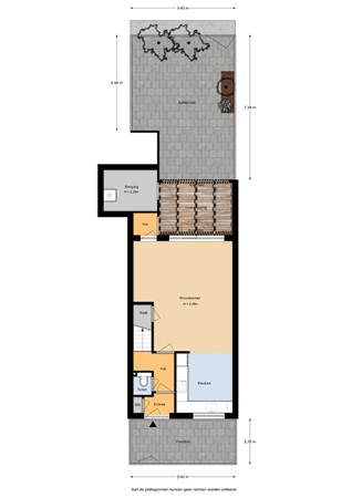 Waterlelie 23, 2954 AG Alblasserdam - Waterlelie 23 - Situatie - 2D.jpg