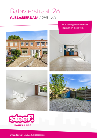 Brochure preview - Batavierstraat 26, 2951 AA ALBLASSERDAM (1)
