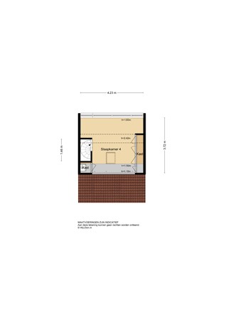 Reederijstraat 21, 2951 AL Alblasserdam - Plattegrond TV - 2D - Reederijstraat 21 te Alblasserdam.jpg