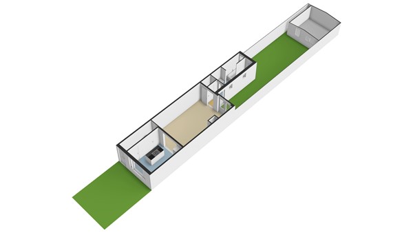 Reederijstraat 21, 2951 AL Alblasserdam - Plattegrond Perceel - 3D - Reederijstraat 21 te Alblasserdam.jpg