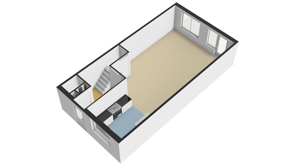Aelbert Cuyplaan 73, 3343 DA Hendrik-Ido-Ambacht - Plattegrond BG - 3D - Aelbert Cuyplaan 73 te Hendrik-Ido-Ambacht.jpg