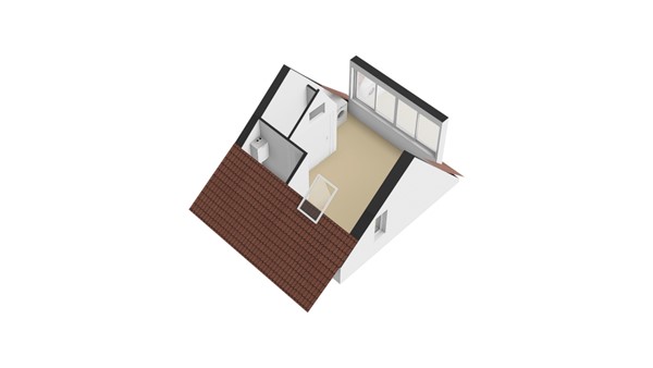 Wilgenhof 350, 3355 PD Papendrecht - Plattegrond 2E - 3D - Wilgenhof 350 te Papendrecht.jpg