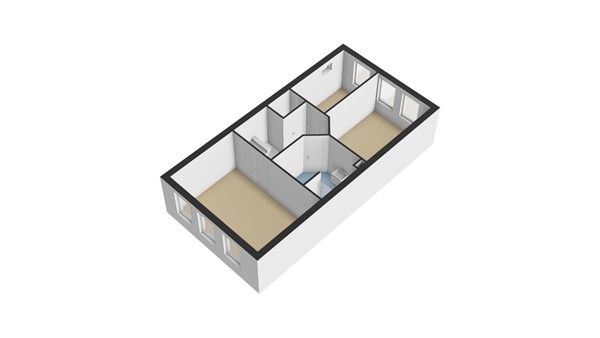 Roerdomp 50, 2957 NE Nieuw-Lekkerland - Plattegrond 1E - 3D - Roerdomp 50 te Nieuw-Lekkerland.jpg