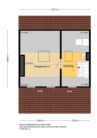 Erasmusplein 13, 3351 GG Papendrecht - Plattegrond 2E - 2D - Erasmusplein 13 te Papendrecht.jpg