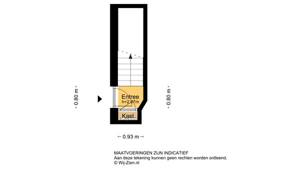 Dam 30, 2951 GB Alblasserdam - Plattegrond BG - 2D - Dam 30 te Alblasserdam.jpg