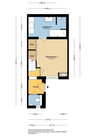 Lekkade 49, 2961 AG Kinderdijk - Plattegrond SOU - 2D - Lekkade 49 te Kinderdijk.jpg