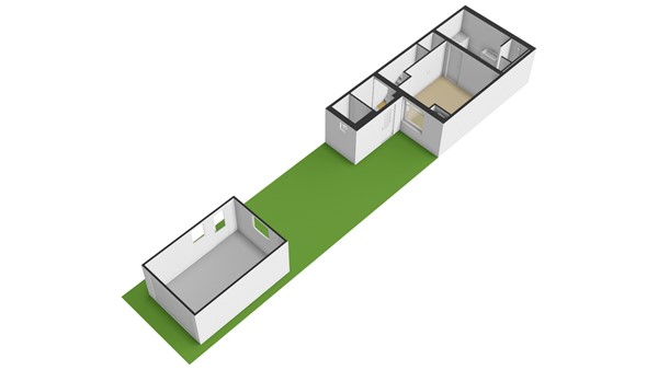 Lekkade 49, 2961 AG Kinderdijk - Plattegrond Perceel - 3D - Lekkade 49 te Kinderdijk.jpg