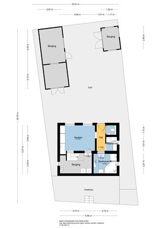 Lekdijk 102, 2957 CJ Nieuw-Lekkerland - Plattegrond perceel - 2D - Lekdijk 102 te Nieuw-Lekkerland.jpg