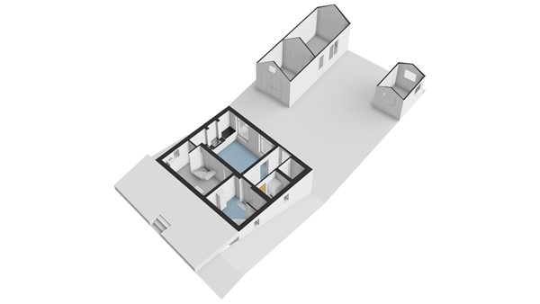 Lekdijk 102, 2957 CJ Nieuw-Lekkerland - Plattegrond perceel - 3D - Lekdijk 102 te Nieuw-Lekkerland.jpg