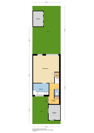 Wipmolen 2, 2957 JD Nieuw-Lekkerland - Plattegrond perceel - 2D - Wipmolen 2 te Nieuw-Lekkerland.jpg