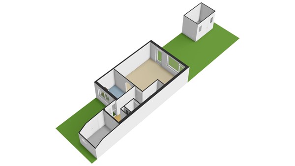 Wipmolen 2, 2957 JD Nieuw-Lekkerland - Plattegrond perceel - 3D - Wipmolen 2 te Nieuw-Lekkerland.jpg