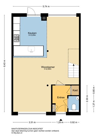 Henri Dunantsingel 18, 3356 BN Papendrecht - Plattegrond BG - 2D - Henri Dunantsingel 18 te Papendrecht.jpg