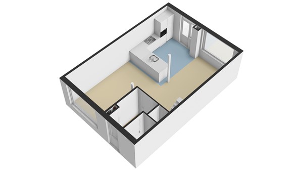 Henri Dunantsingel 18, 3356 BN Papendrecht - Plattegrond BG - 3D - Henri Dunantsingel 18 te Papendrecht.jpg