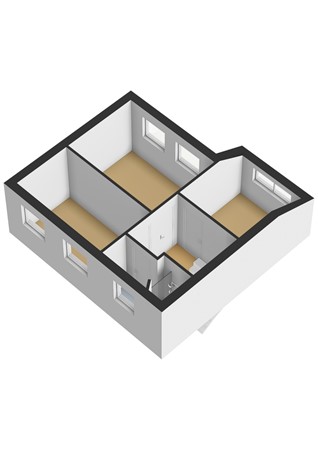 A.G. Smitstraat 48, 2951 VB Alblasserdam - A.G. Smitstraat 48 - 1e verdieping - 3D.jpg