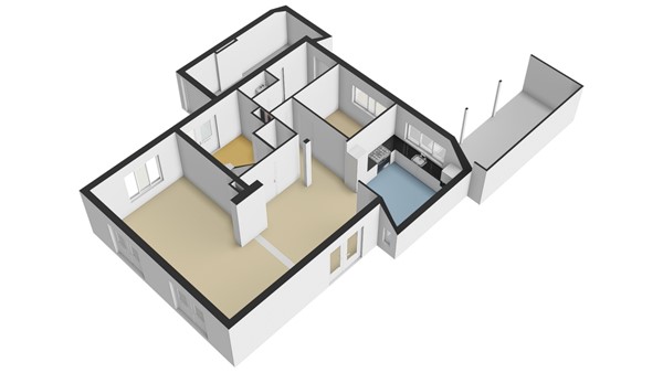 Wilgenhof 2, 2959 AR Streefkerk - Plattegrond BG - 3D - Wilgenhof 2 te Streefkerk.jpg
