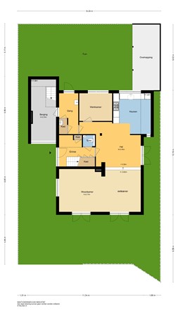 Wilgenhof 2, 2959 AR Streefkerk - Plattegrond perceel - 2D - Wilgenhof 2 te Streefkerk.jpg