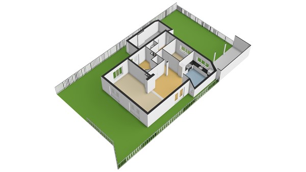 Wilgenhof 2, 2959 AR Streefkerk - Plattegrond Perceel - 3D - Wilgenhof 2 te Streefkerk.jpg