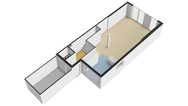 Gerard Dousingel 31, 3351 JE Papendrecht - Plattegrond BG - 3D - Gerard Dousingel 31 te Papendrecht.jpg