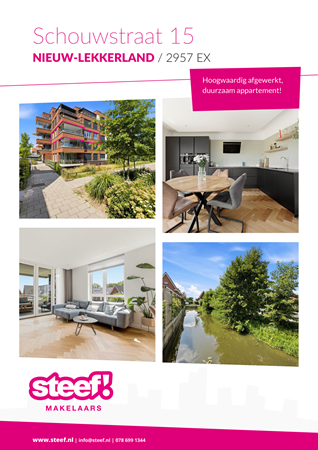 Brochure preview - Schouwstraat 15, 2957 EX NIEUW-LEKKERLAND (1)