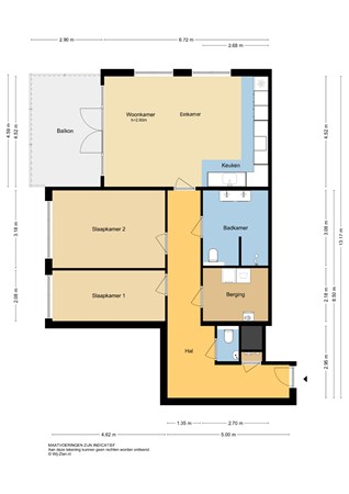 Schouwstraat 15, 2957 EX Nieuw-Lekkerland - Plattegrond - Schouwstraat 15 - 2D.jpg