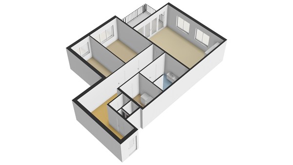 Schouwstraat 15, 2957 EX Nieuw-Lekkerland - Plattegrond - Schouwstraat 15 - 3D.jpg