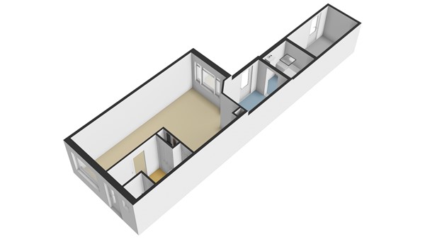 Zeevaartstraat 44, 2951 AZ Alblasserdam - Plattegrond BG - 3D - Zeevaartstraat 44 te Alblasserdam.jpg