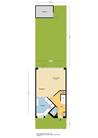 Liesgras 6, 2957 RH Nieuw-Lekkerland - Plattegrond perceel - 2D - Liesgras 6 te Nieuw-Lekkerland.jpg