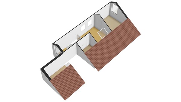 Burgemeester Nieborgstraat 7, 2957 KJ Nieuw-Lekkerland - Plattegrond eerste verdieping - 3d - Burgemeester Nieborgstraat 7 in Nieuw-Lekkerland.jpg