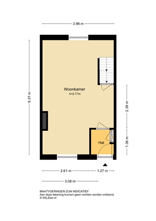 Veerdam 41, 2961 AZ Kinderdijk - Plattegrond BG - 2D - Veerdam 41 te Kinderdijk.jpg