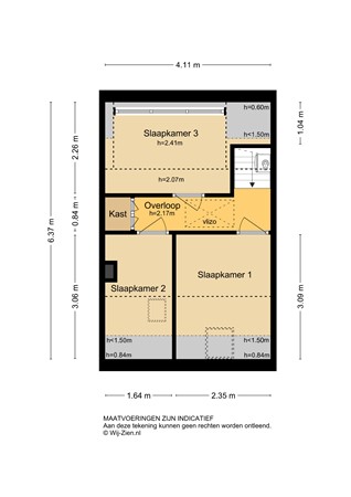 Veerdam 41, 2961 AZ Kinderdijk - Plattegrond 1E - 2D - Veerdam 41 te Kinderdijk.jpg