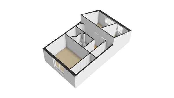 Duizendbladstraat 22, 2971 BZ Bleskensgraaf ca - Plattegrond 1E - 3D - Duizendbladstraat 22 te Bleskensgraaf.jpg