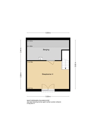 Duizendbladstraat 22, 2971 BZ Bleskensgraaf ca - Plattegrond 2E - 2D - Duizendbladstraat 22 te Bleskensgraaf.jpg