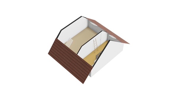 Lage Boezem 6, 2957 RD Nieuw-Lekkerland - Plattegrond 2E - 3D - Lage Boezem 6 te Nieuw-Lekkerland.jpg
