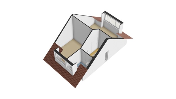 Stenen Kamer 28, 2952 ED Alblasserdam - Plattegrond 2E - 3D - Stenen Kamer 28 te Alblasserdam.jpg