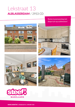 Brochure preview - Lekstraat 13, 2953 CD ALBLASSERDAM (1)