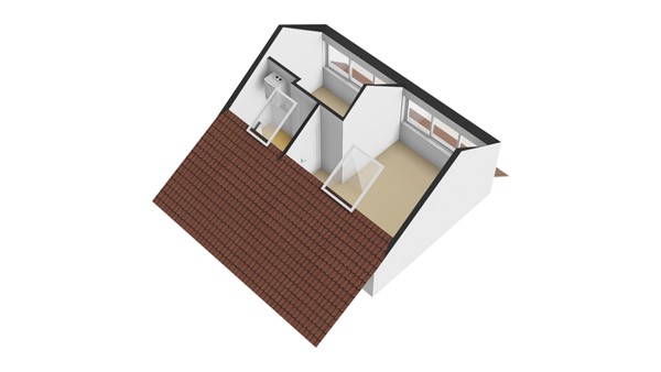 Lekstraat 13, 2953 CD Alblasserdam - Plattegrond 2E - 3D - Lekstraat 13 te Alblasserdam.jpg